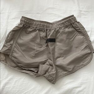 Essentials Fear of God Women's Athletic Shorts - Taupe